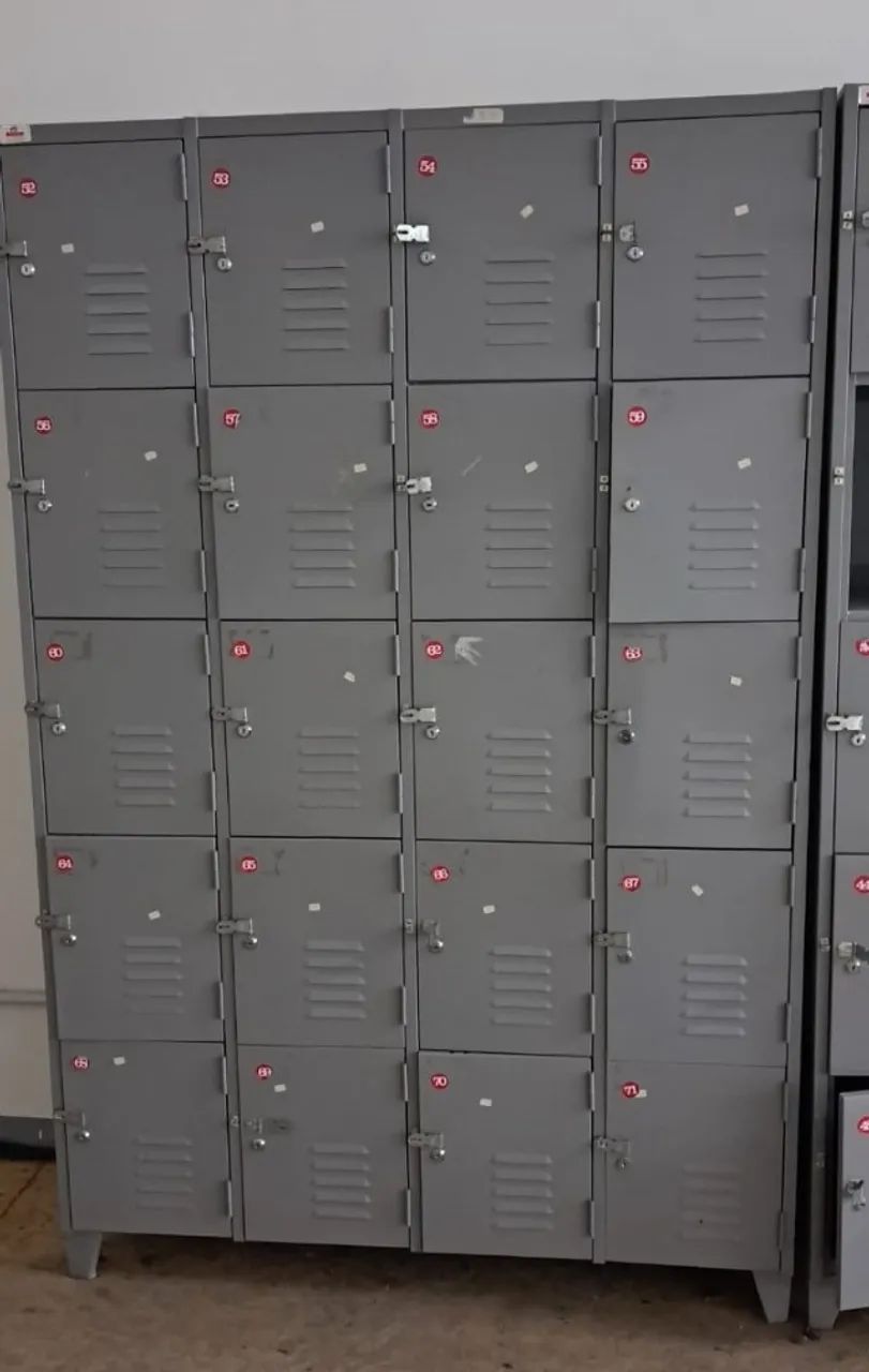 ARMÁRIO ROUPEIRO DE AÇO 20 PORTAS - Foto 4