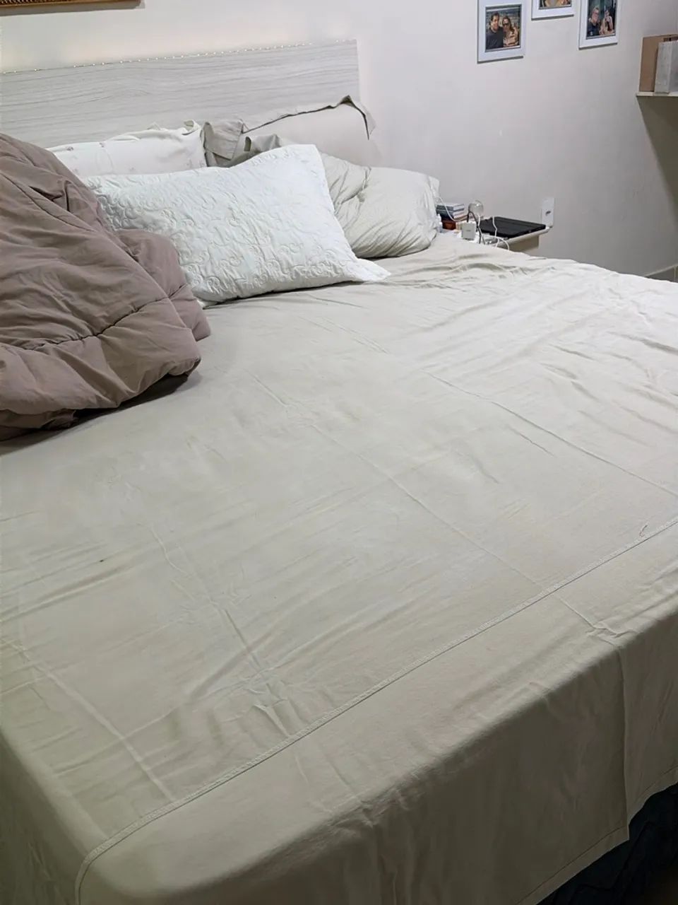 Cama Super king seminova 
