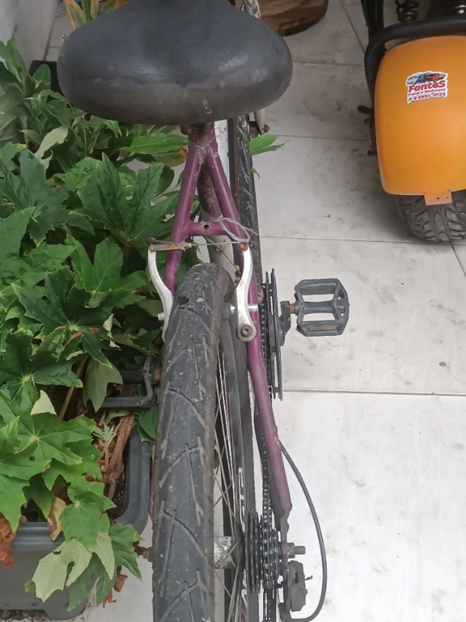 Bicicleta 26 aero com macha andando muito  - Foto 2
