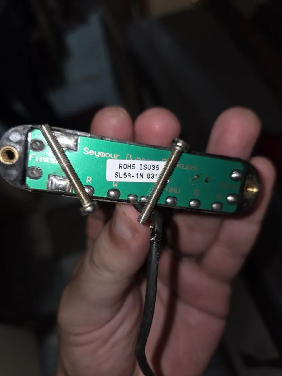 Captador de Guitarra Seymour Duncan Little ?59 SL59-1N' (Braço) - Foto 2