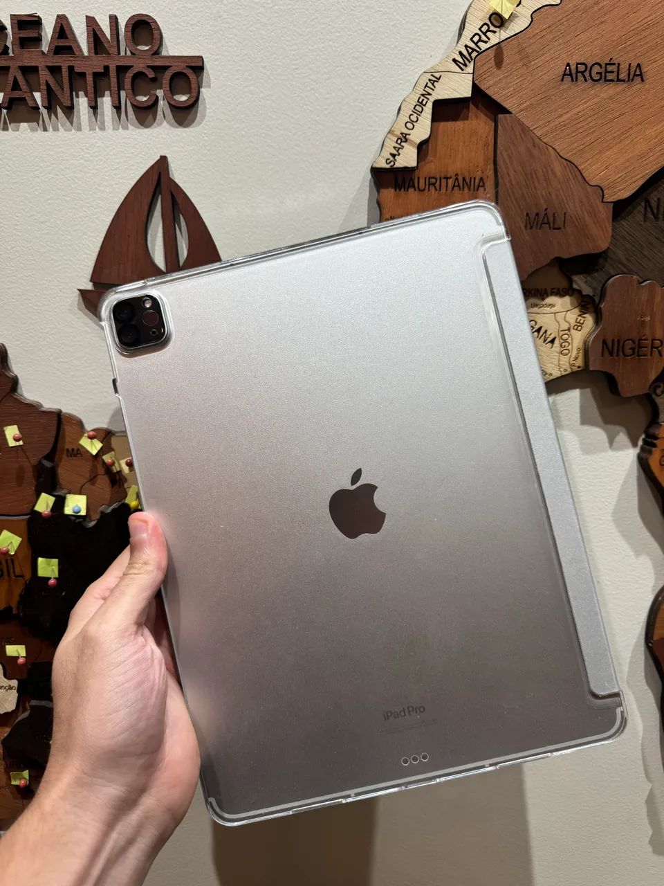 iPad Pro m2 12.9 pol 128gb wifi + celular com garantia Apple  - Foto 3