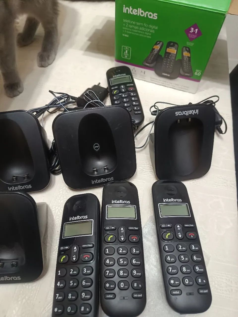Telefone sem fio Intelbras  - Foto 5