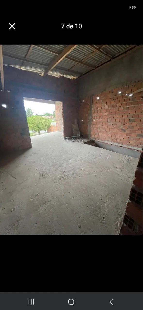Vendo casa recém construída pronta para acabamento  - Foto 5