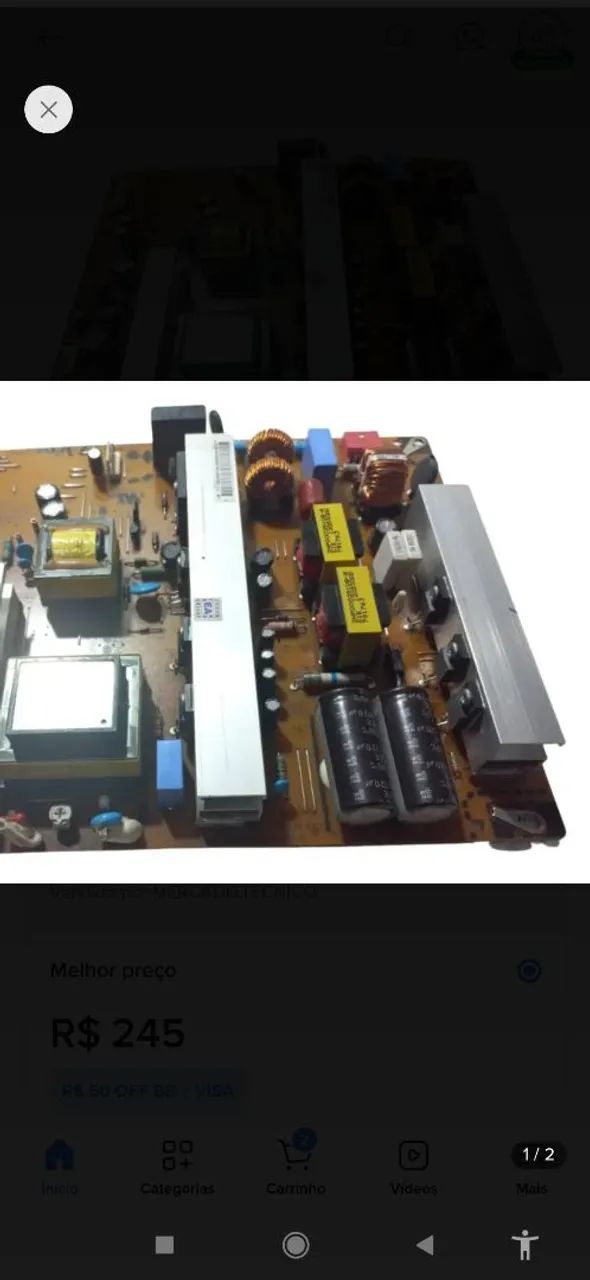 Placa fonte LG 50pa5400 - Foto 4