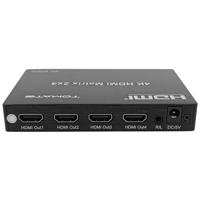 Splitter Distribuidor Hdmi 2x4 4K MHD-214 - Foto 3