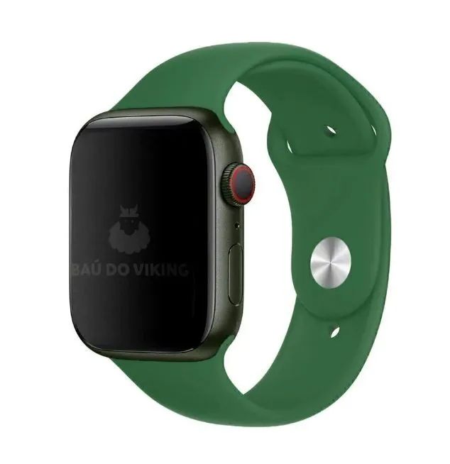 Pulseira SmartWatch silicone lisa 42mm a 49mm - Foto 3
