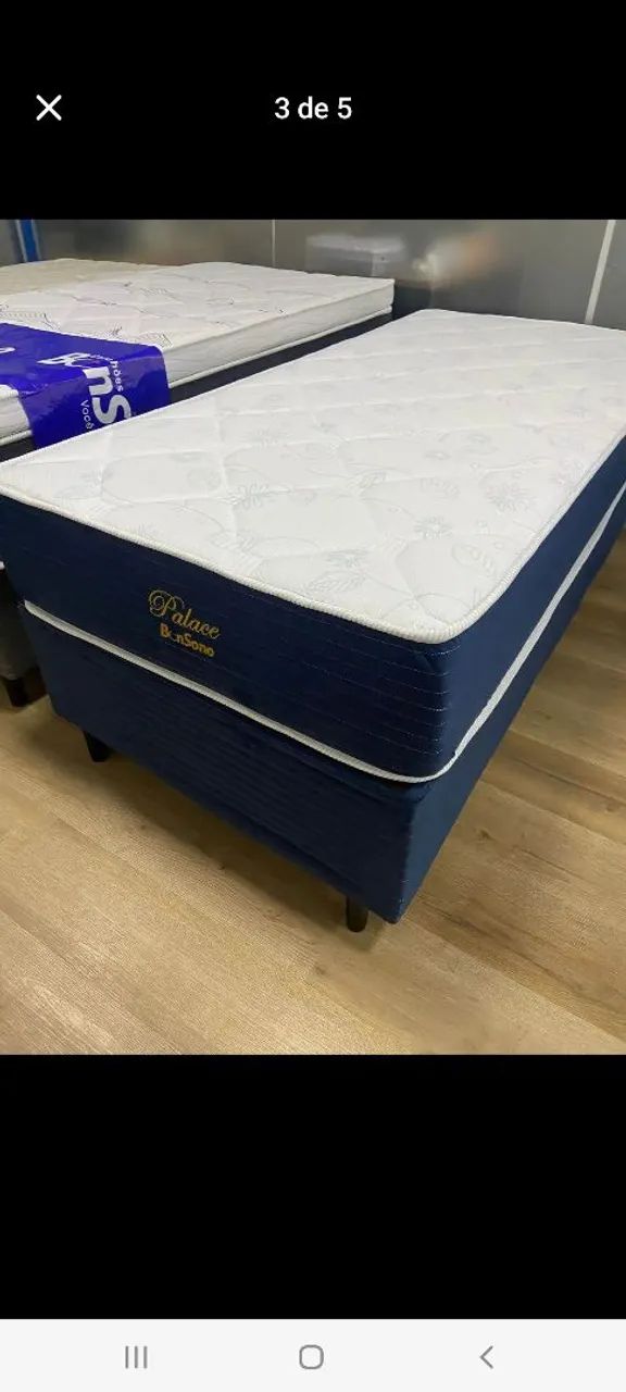 Conjunto box palace solteiro 