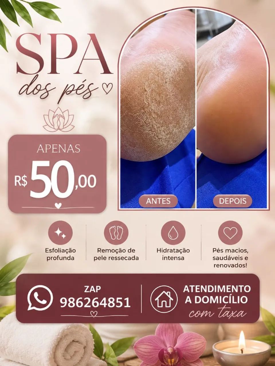 SPA dos pés 