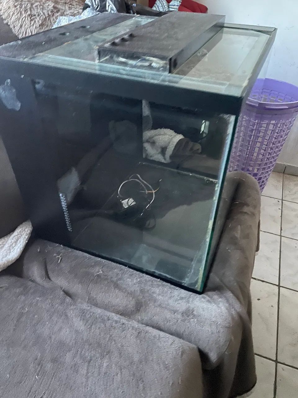 Aquário cubo 50x50x50 125 litros  - Foto 2
