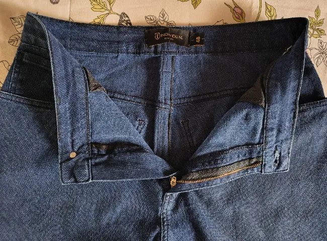   Calça Individual em Cotelê - tam. 44 (possui ajustes) - Foto 5