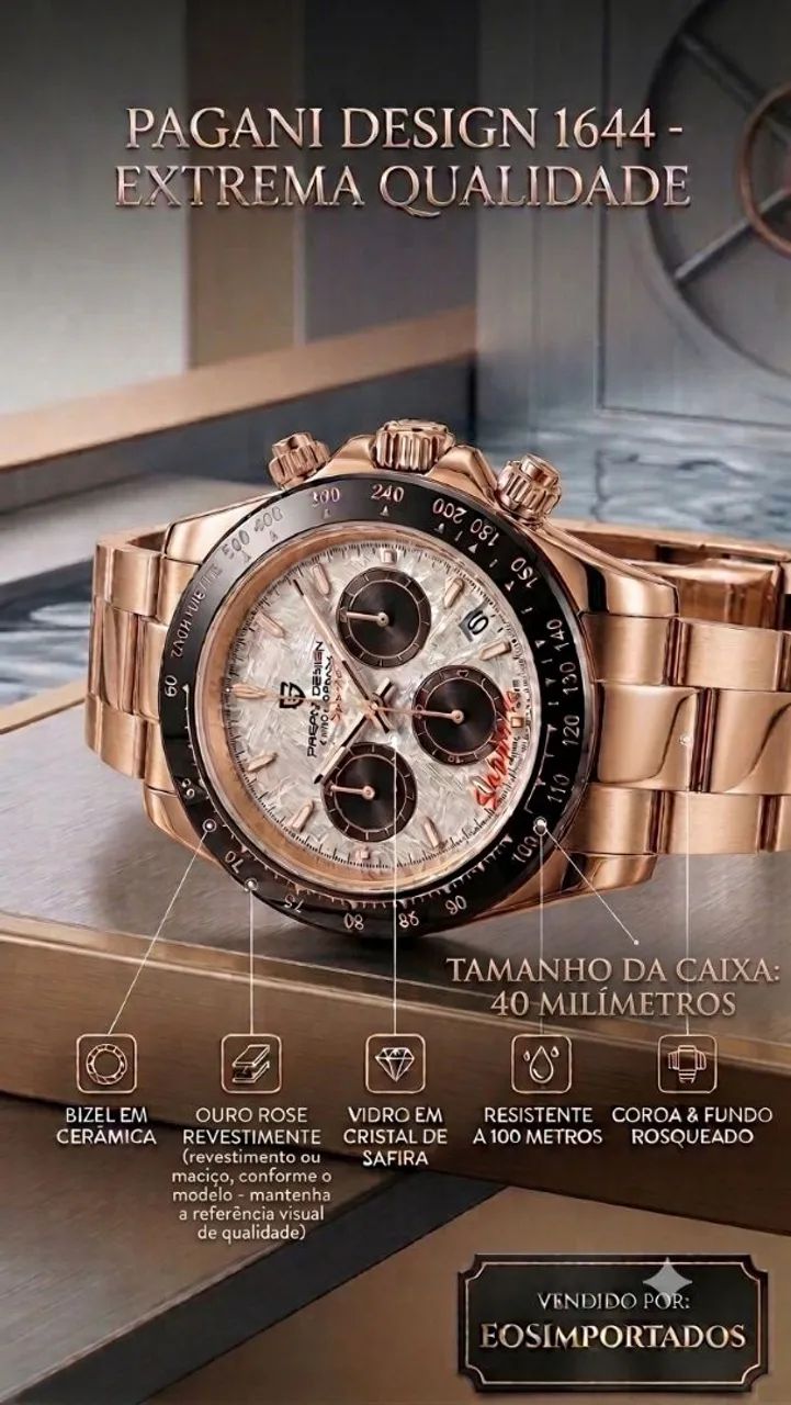Pagani design pd1644 rose