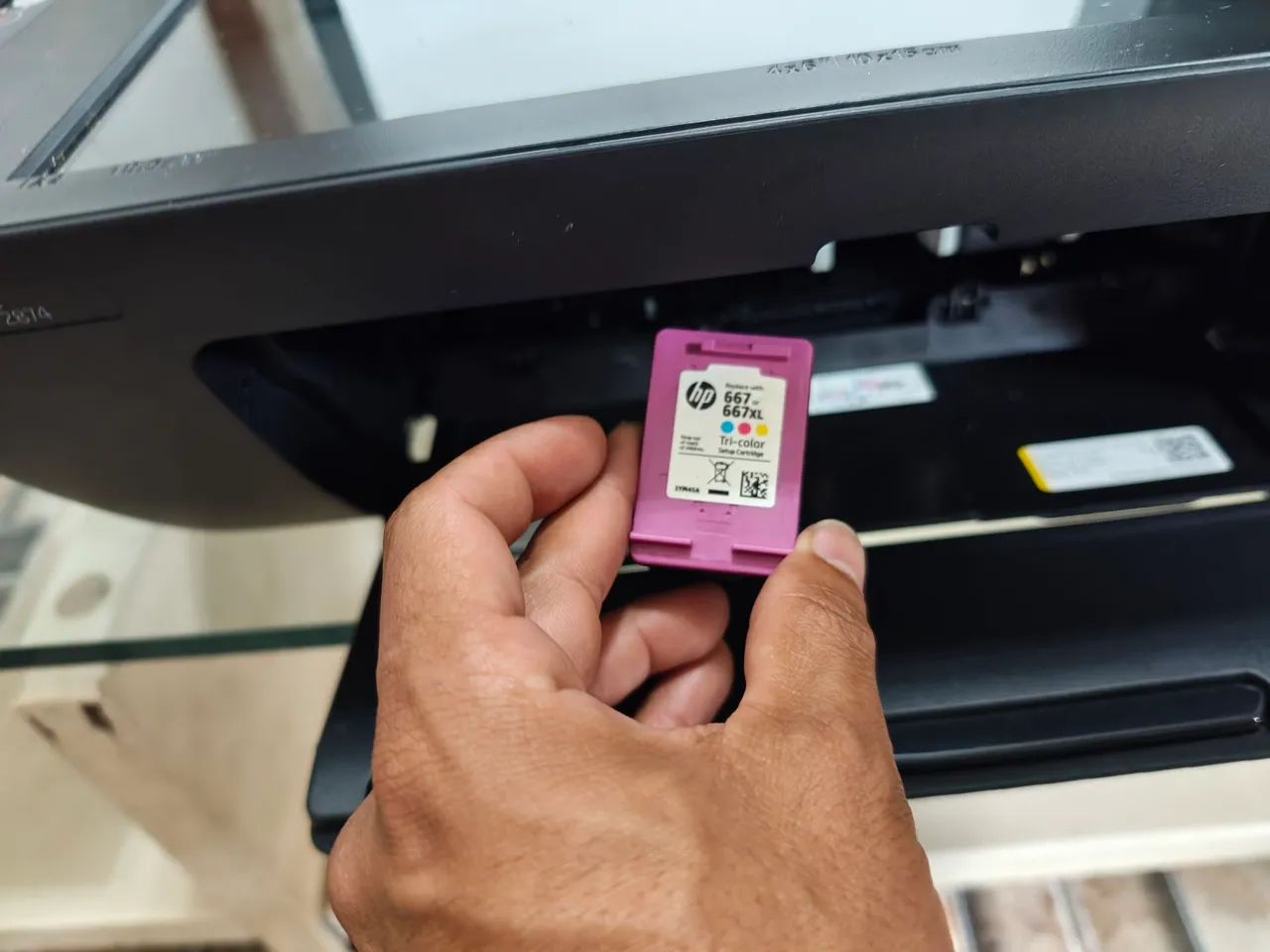 Impressora hp  modelo 2800/ usada muito pouco. - Foto 5