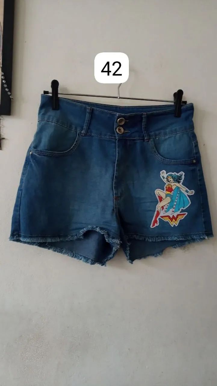 Lote de shorts 42 jeans em excelente estado  - Foto 2
