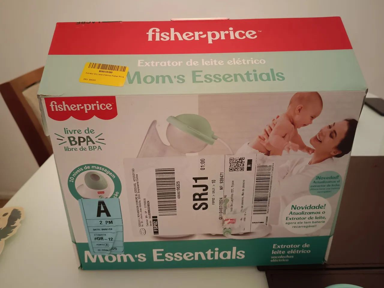Extrator de leite elétrico Fischer Price - Foto 2