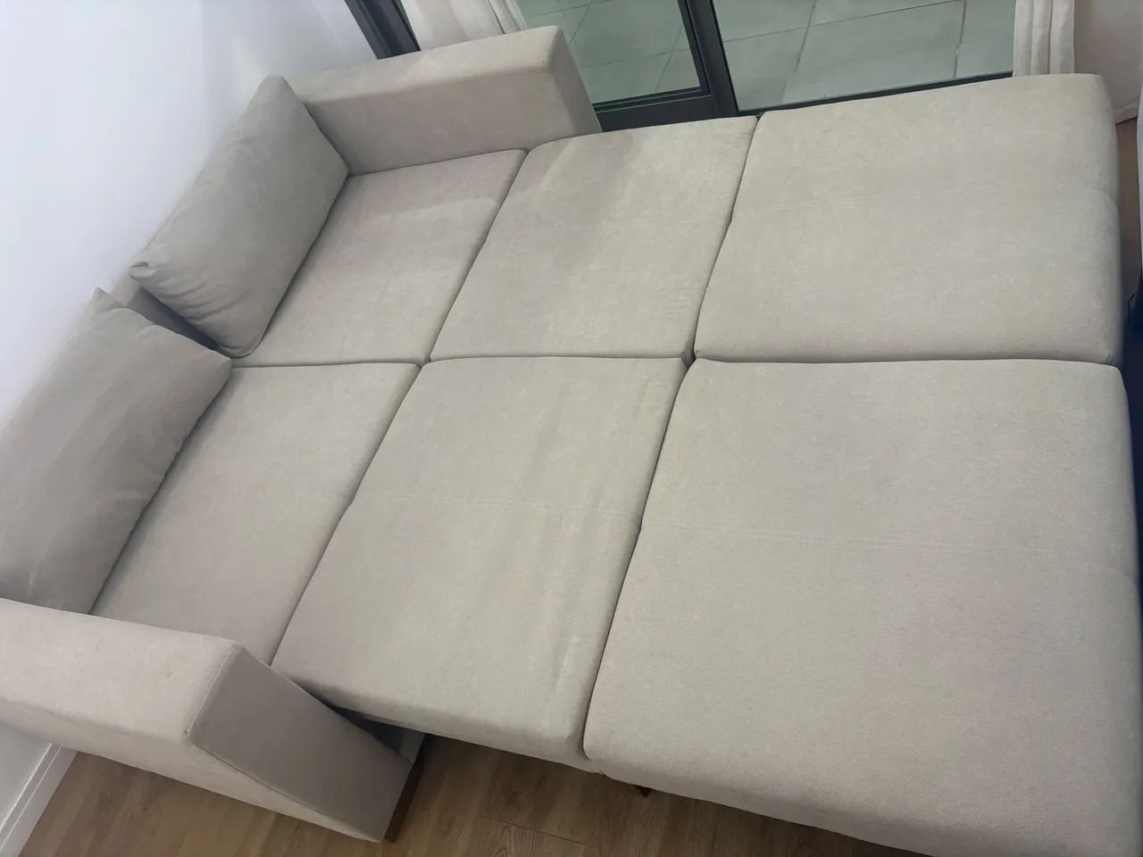 Sofa cama de casal tok stok com alta qualidade e sem uso  - Foto 5