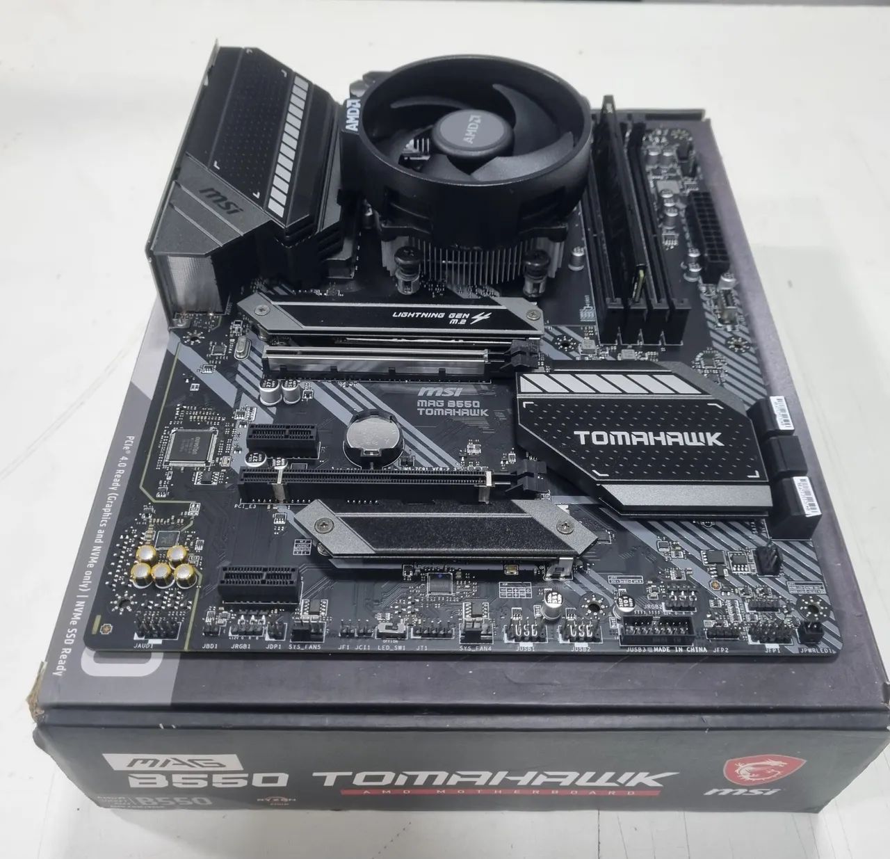 Kit upgrade, ryzen 5, B550M, ssd nvme 1tb