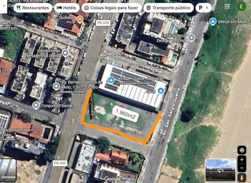 Vendo terreno beira mar 1.960m2  OPORTUNIDADE! 