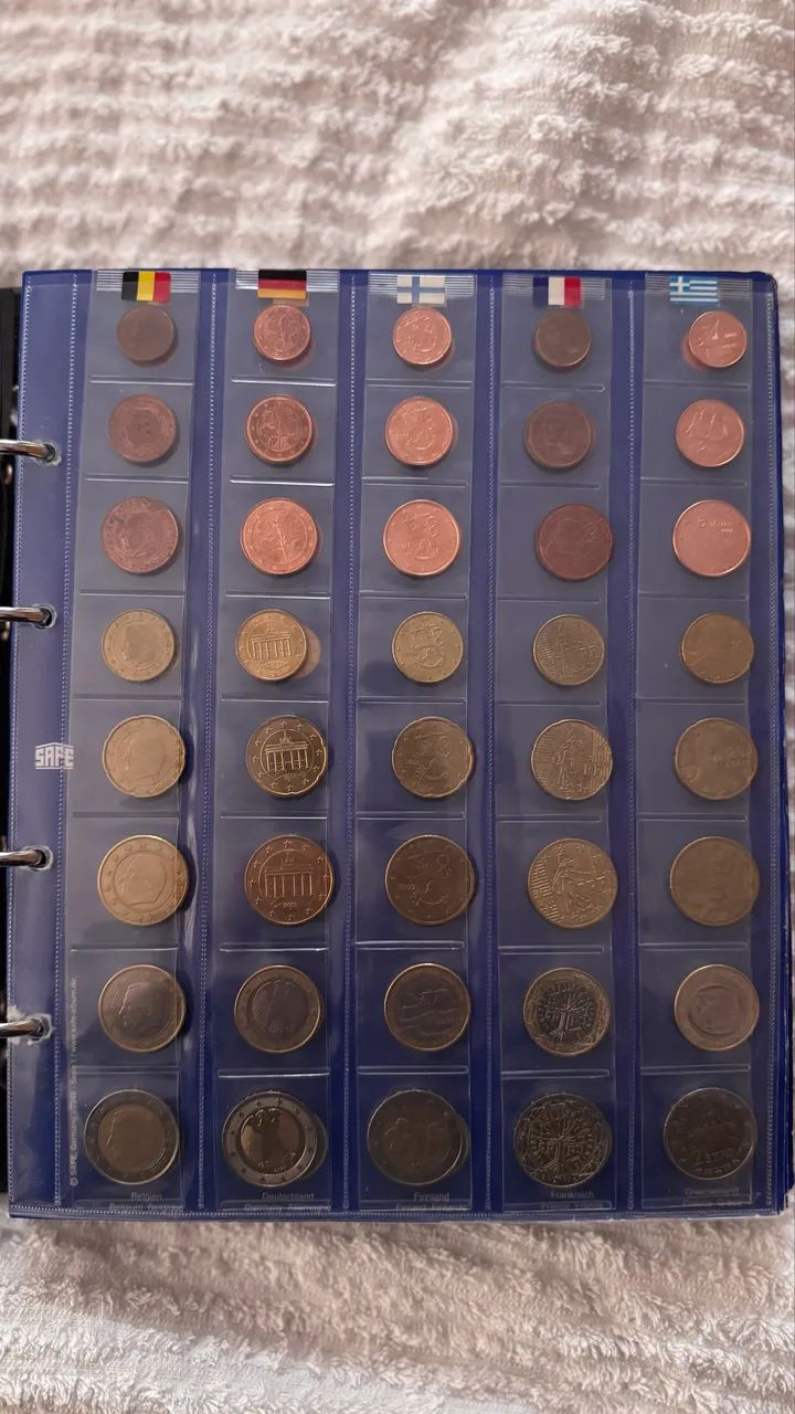 Álbum e Moedas de Euro Safe  - Foto 5