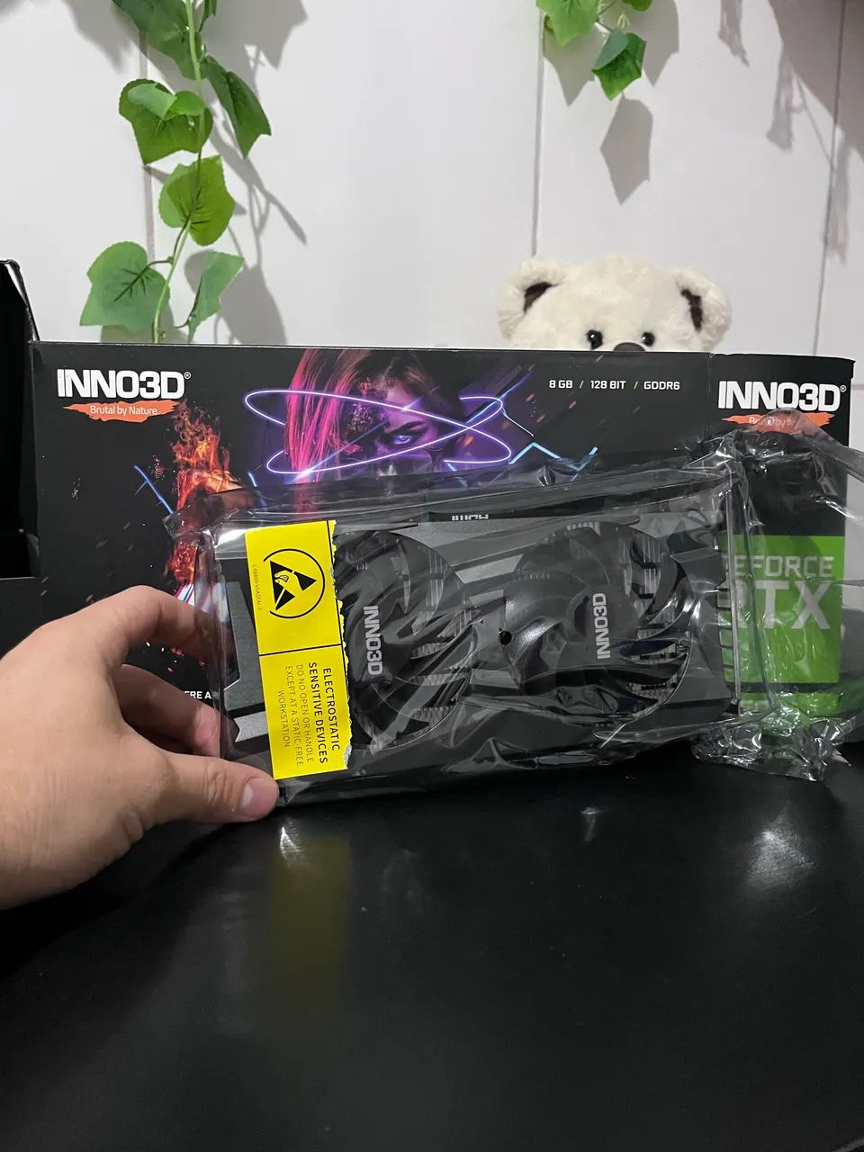 Placa de vídeo RTX 3050 8gb