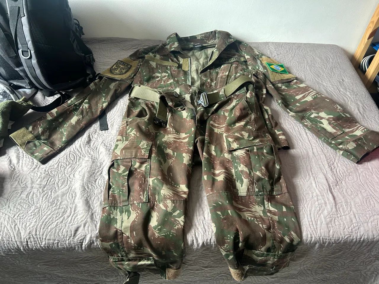 fardamento eb novo venda/troca