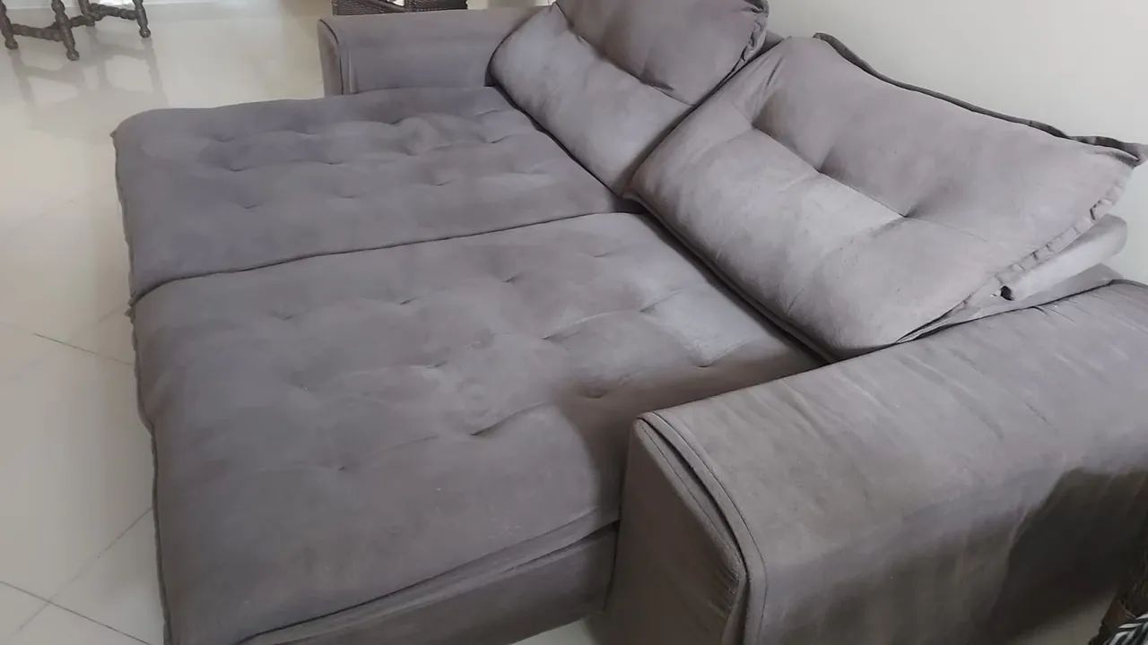 Sofá Retrátil 4 pessoas  - Foto 3