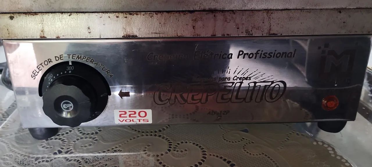 Crepeira elétrica 12 cavidades 220v - Foto 6
