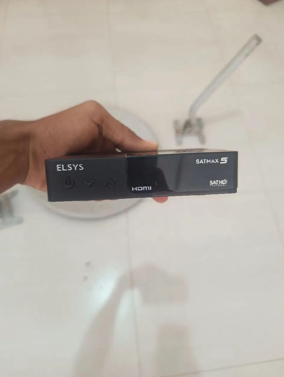 Antena digital + receptor,usado em excelentes condições  - Foto 3