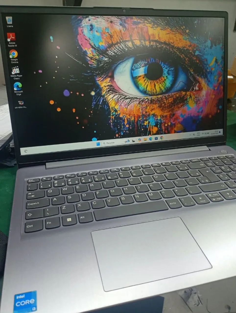 Notebook lenovo +ssd256gb+4gb de memória  - Foto 2