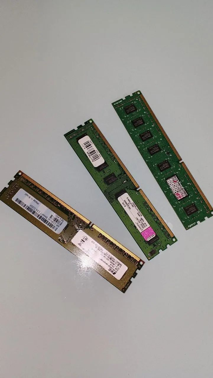 Kit Memórias Ram 2GB 2x6GB DDR3 Desktop PC - Foto 3