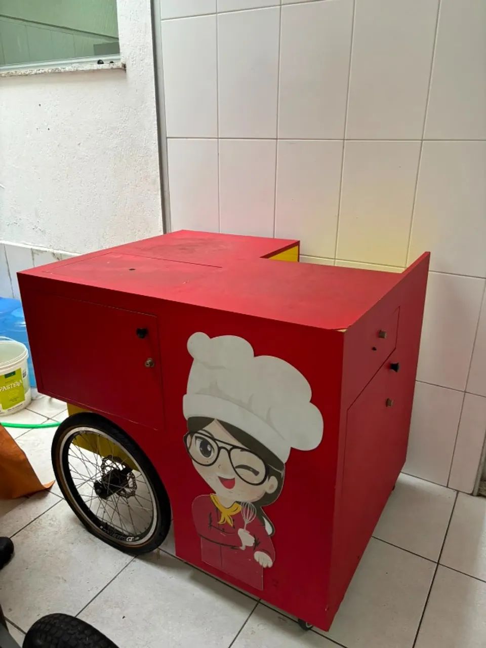 Carrinho expositor 