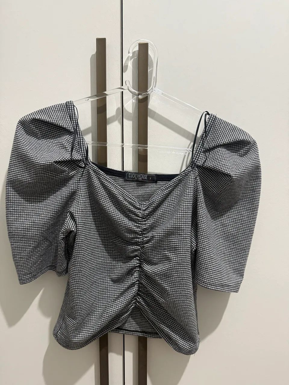 Blusa c&a cinza P