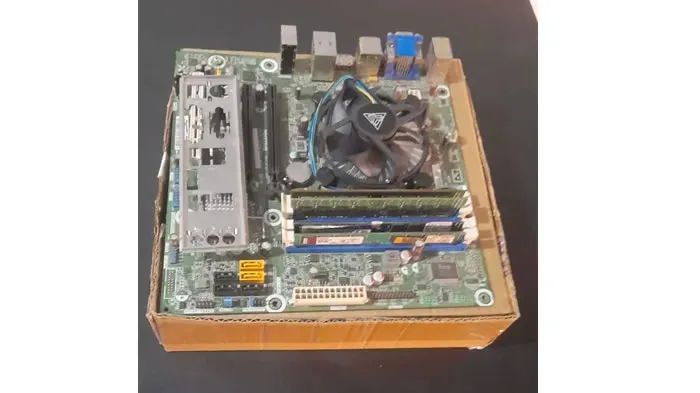 Kit Placa Mãe Intel 1155 8gb - Foto 5