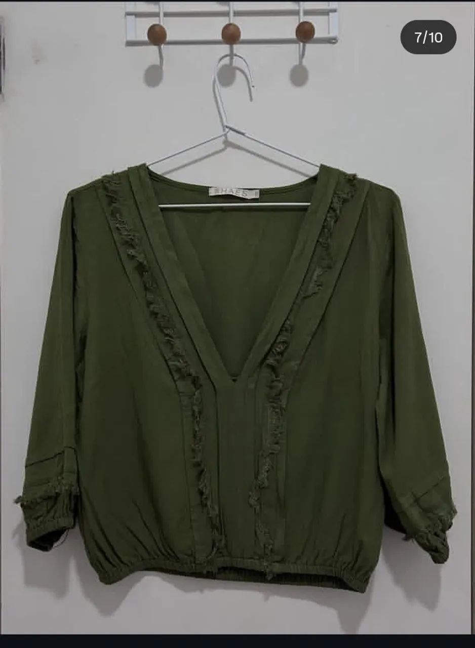 Blusa Verde Haes