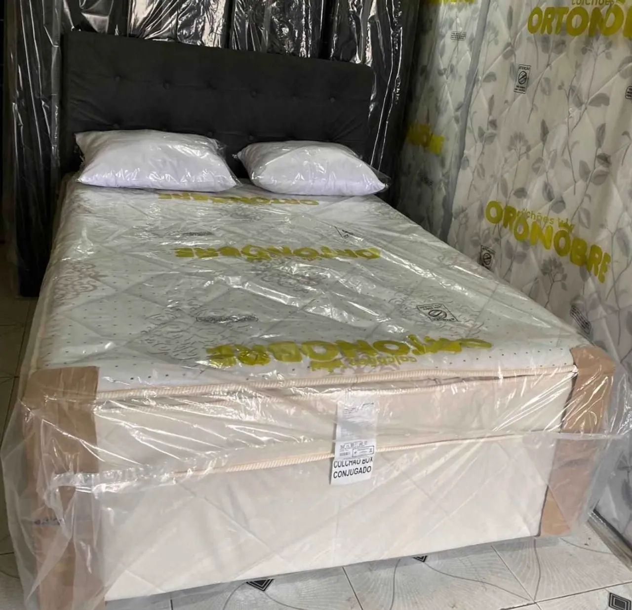 Cama box casal 
