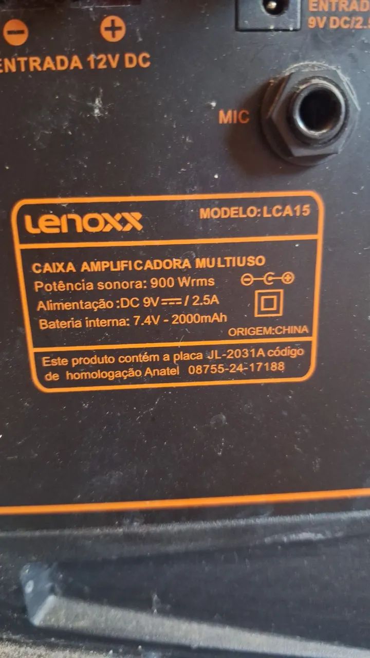Vendo caixa de som lenoxx - Foto 3