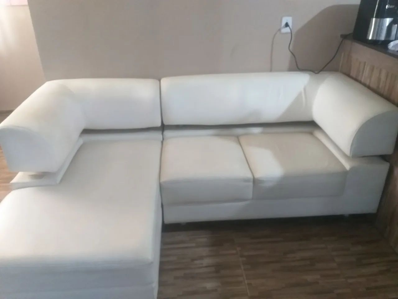 Sófa 3 lugares em bom estado. - Foto 3