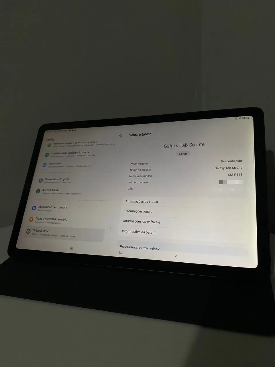 Tablet Samsung S6 Lite - 64GB