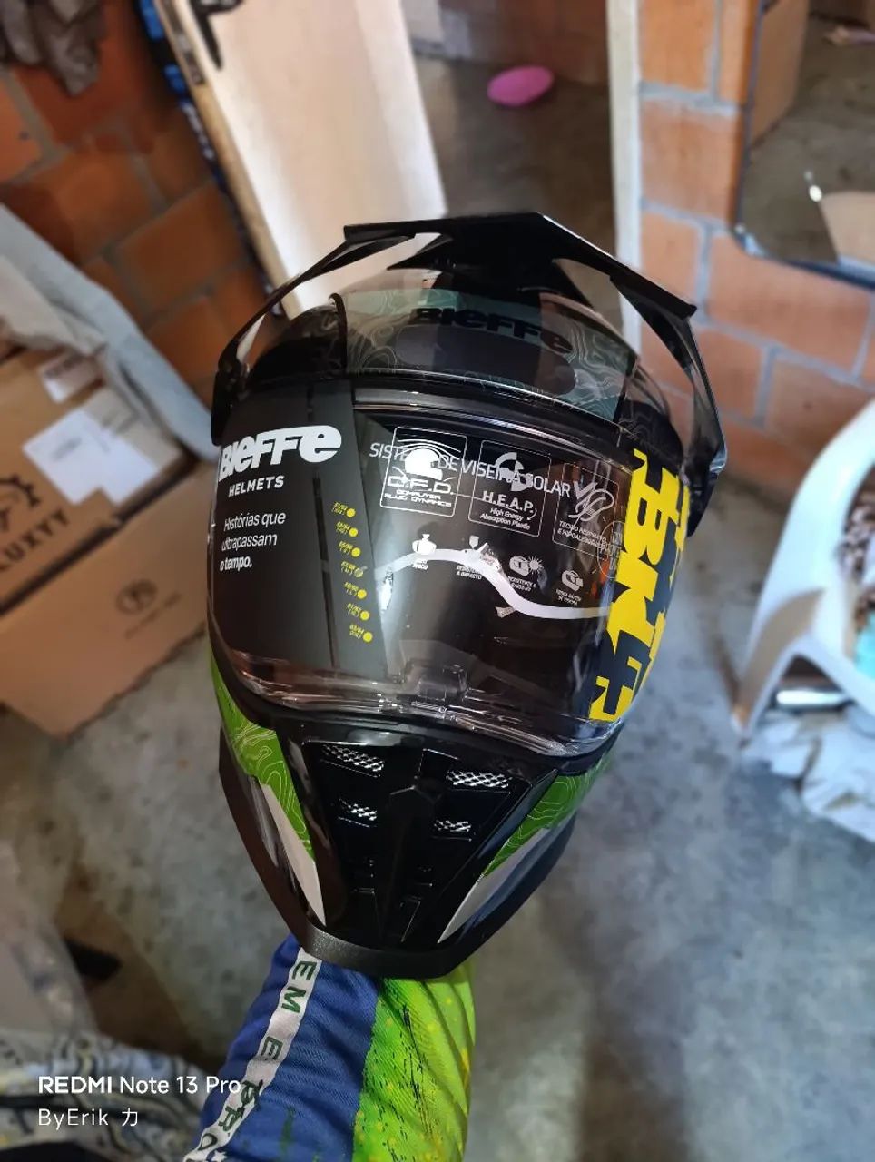 CAPACETE BIEFFE TAM. 58 - Foto 4