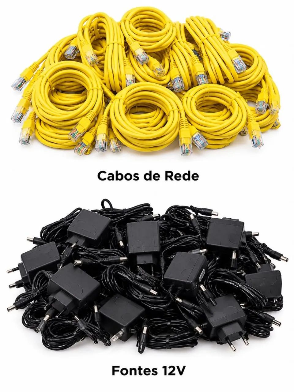 Cado de Rede Path Cord e Fonte 12v