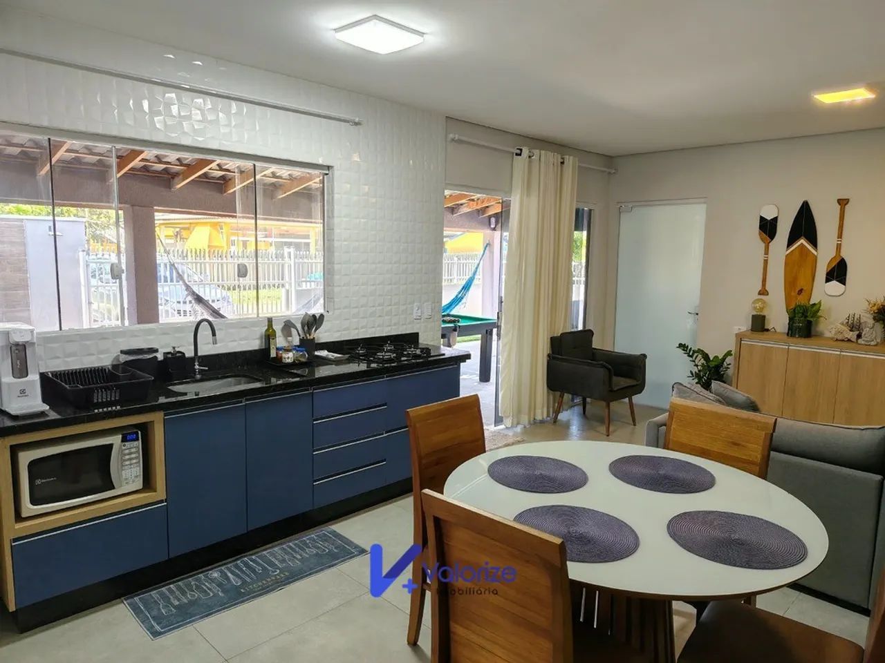 Casa Semi Mobiliada com Suíte e Piscina Perto do Mar - Foto 4