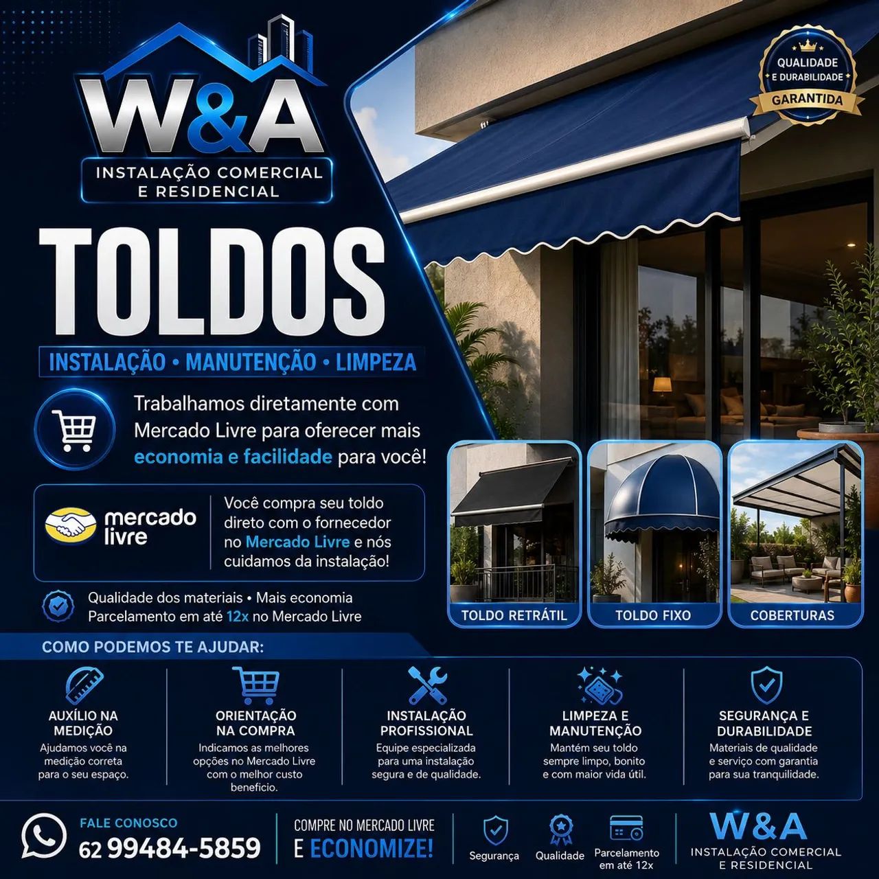 W&A instalação 