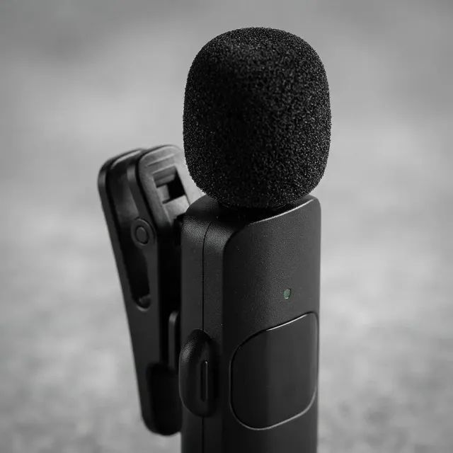 Microfone Lapela Wireless Sem Fio B-Max Android Tipo C - Foto 5
