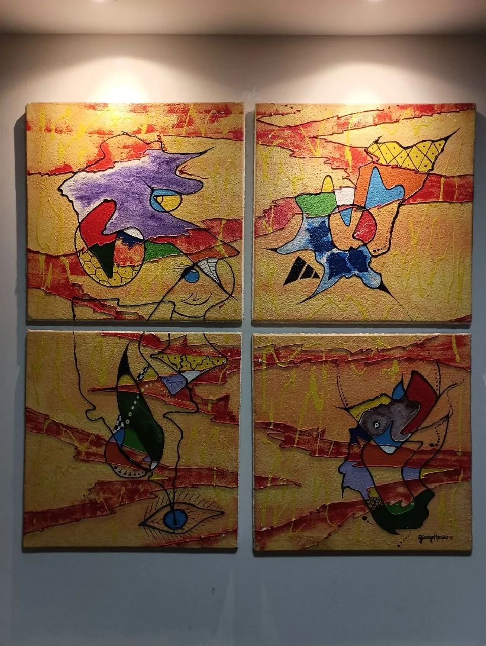 Quadro abstrato  - Foto 2