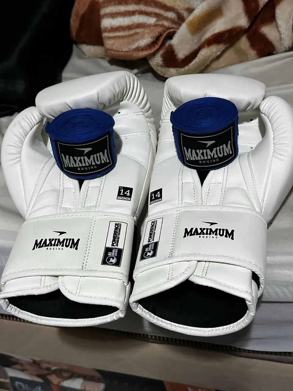 Luva 14oz e Bandagem 5M Maximum - Foto 2