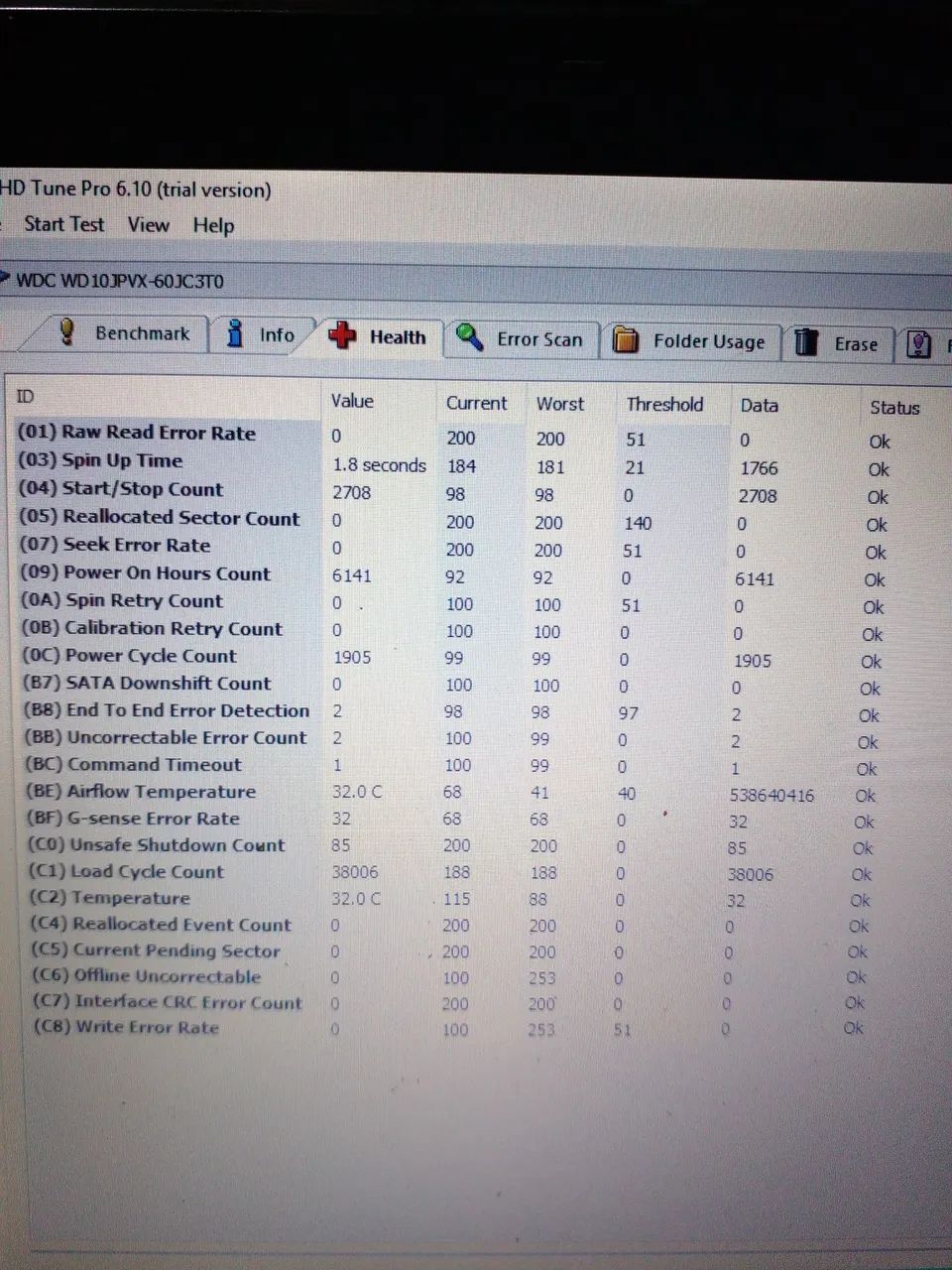 HD 1 terabyte WD Blue funcionando 100% sata 6Gb - Foto 3