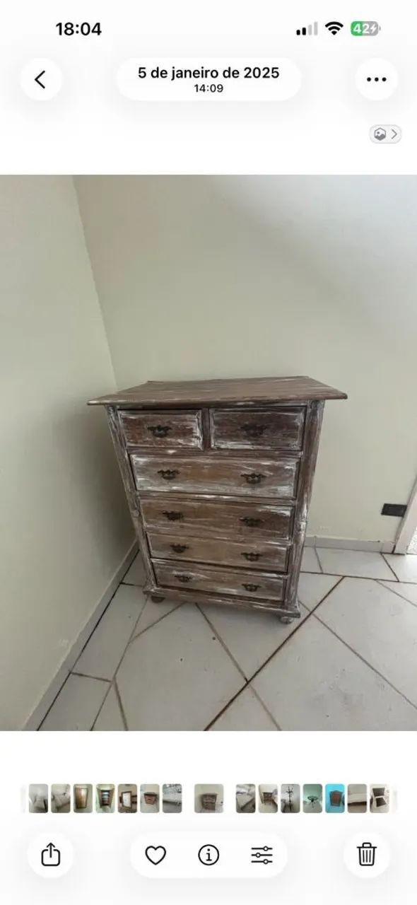 Comoda estilo provencal