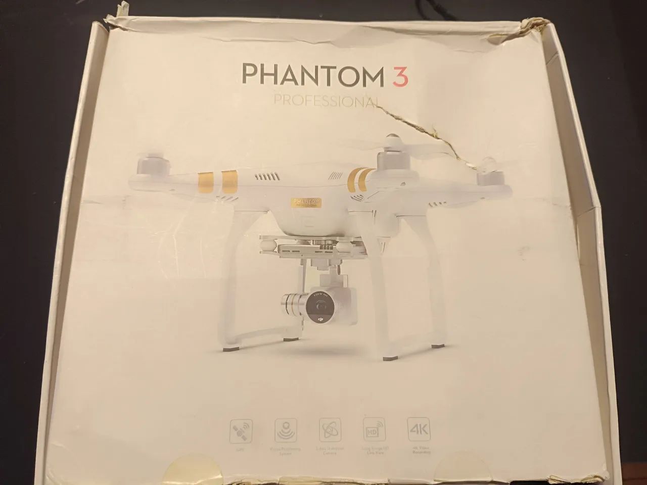 DRONE DJI PHANTON 3 PROFESSIONAL em Excelente estado, pouco uso, bateria reserva.nova  - Foto 5