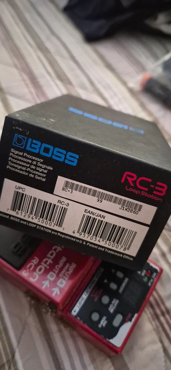 BOSS RC-3 Loop Station - Pedal Looper<br>Vendo BOSS RC-3 Loop