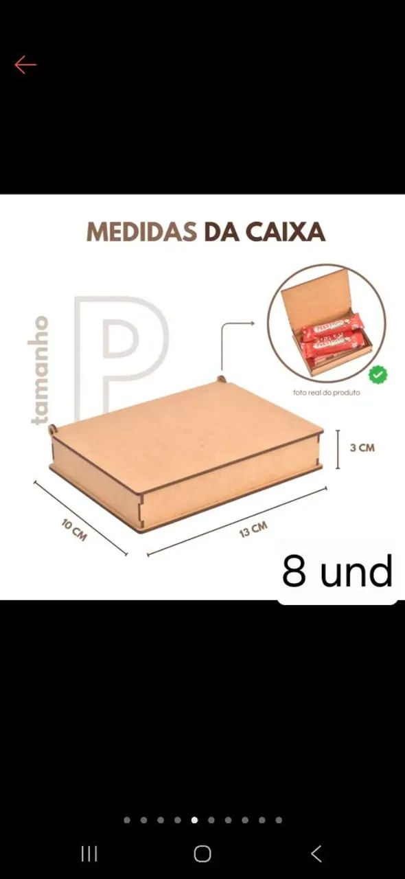 Caixa MDF