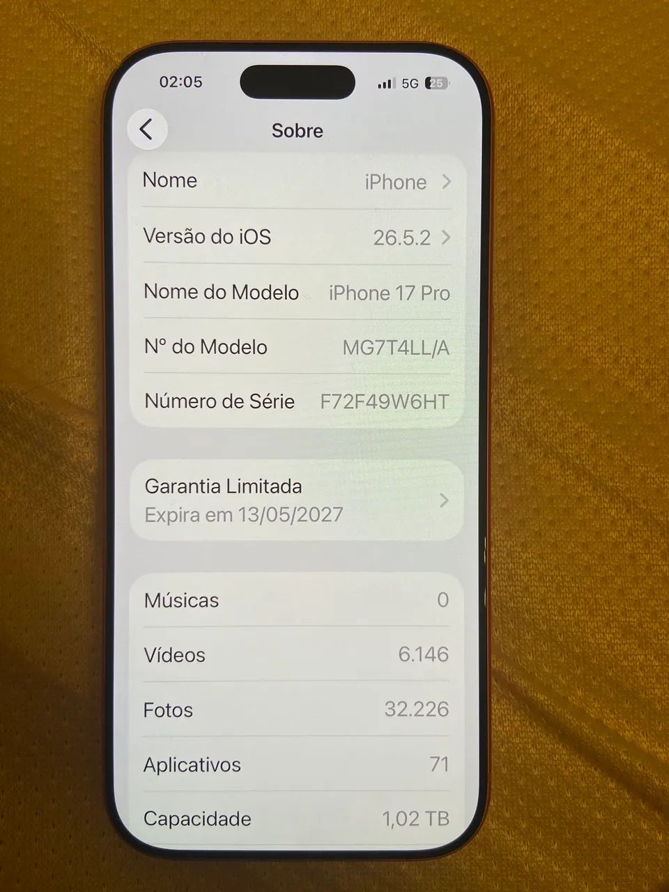 iPhone 17 Pro 1TB memória promoção  - Foto 3